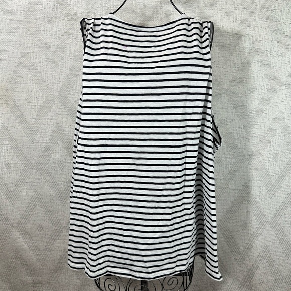 NWT Tommy Hilfiger striped tank with red embroidery size 3X - Picture 4 of 10
